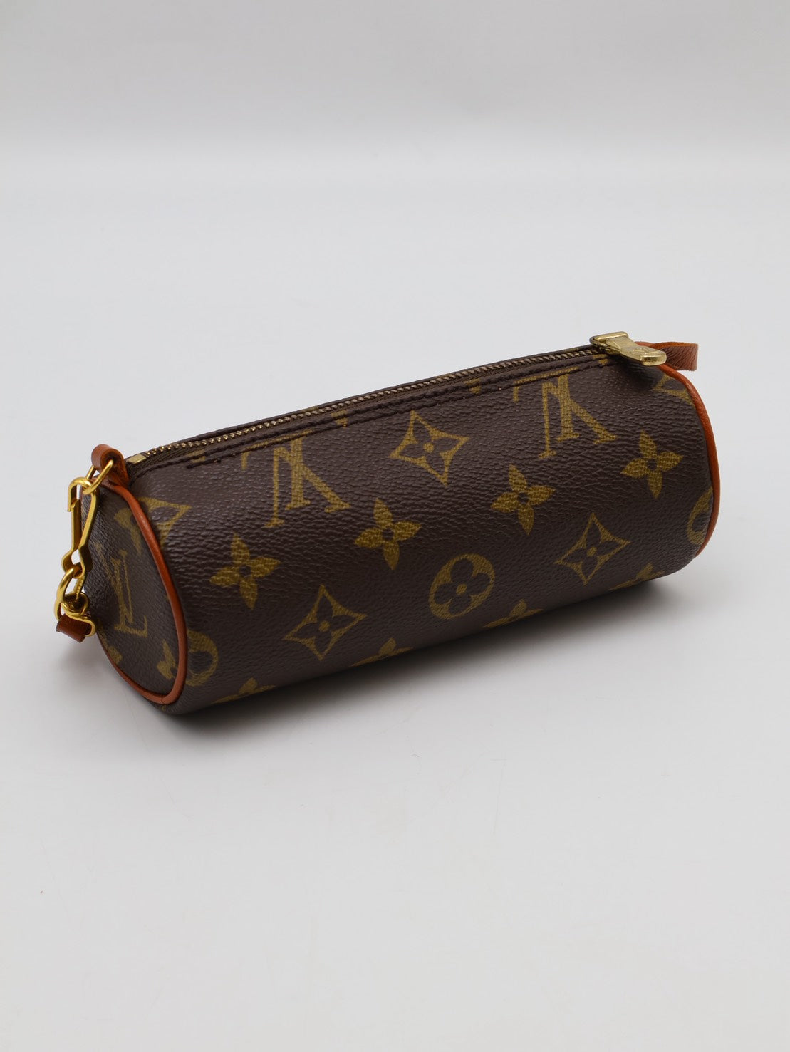 LOUIS VUITTON Papillon 30圓筒子母包 - 老花