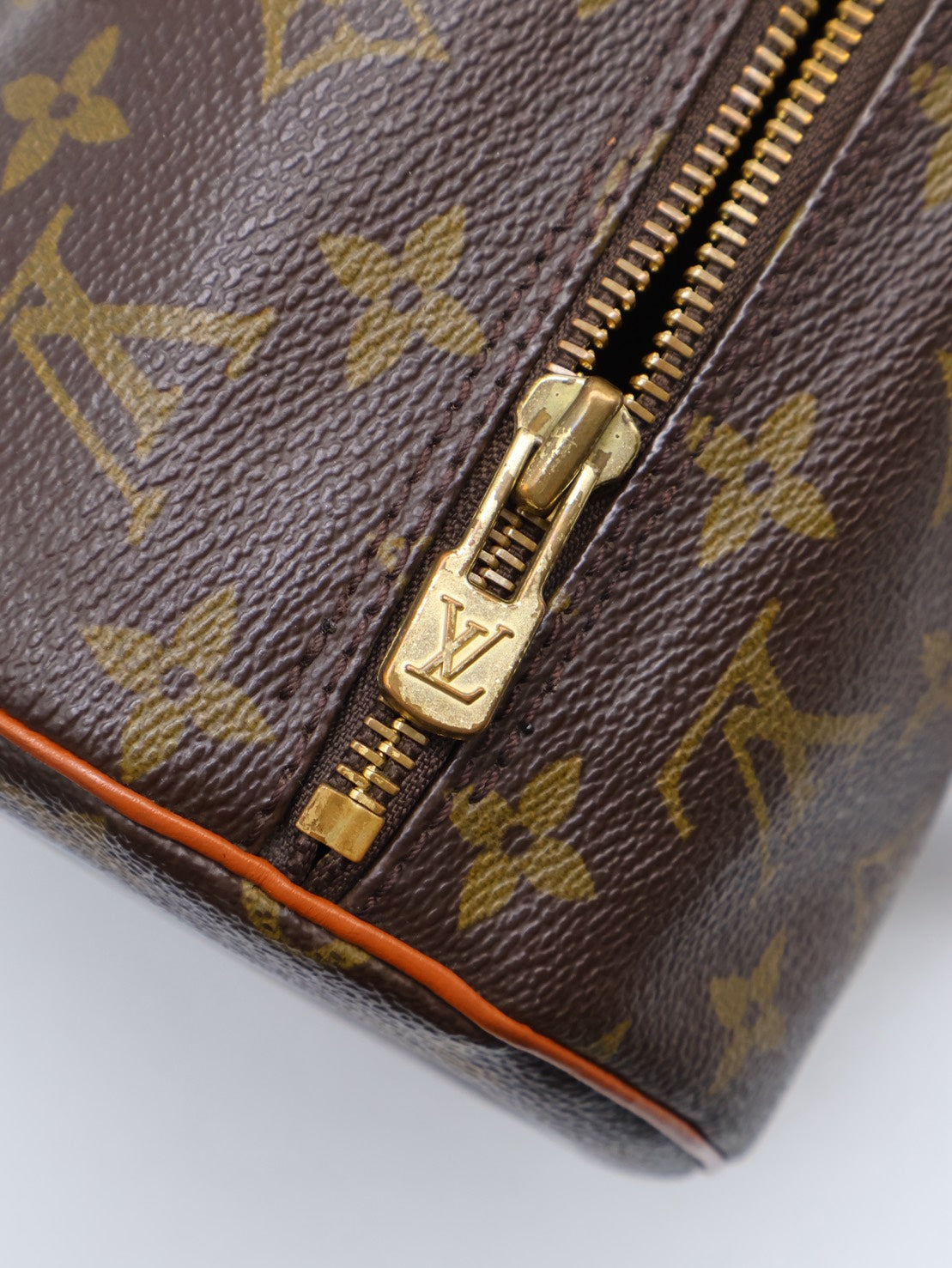 LOUIS VUITTON Papillon 30圓筒子母包 - 老花