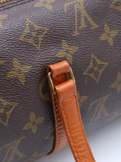 LOUIS VUITTON Papillon 30圓筒子母包 - 老花
