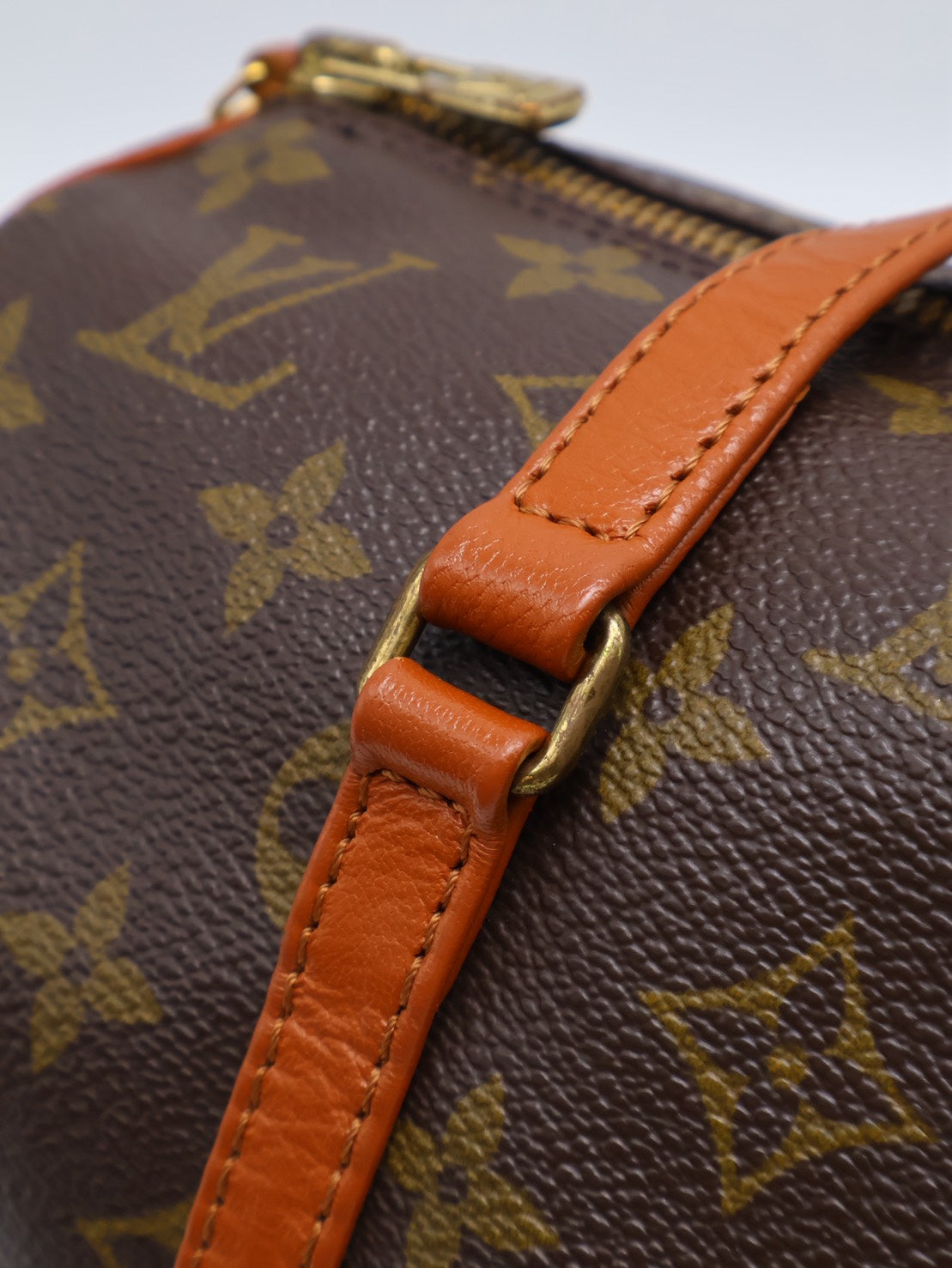 LOUIS VUITTON Papillon 30圓筒子母包 - 老花