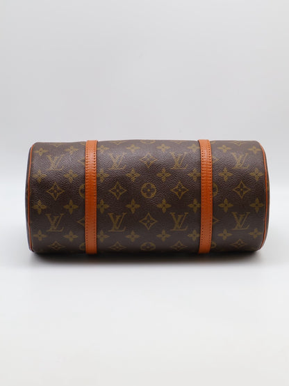 LOUIS VUITTON Papillon 30圓筒子母包 - 老花