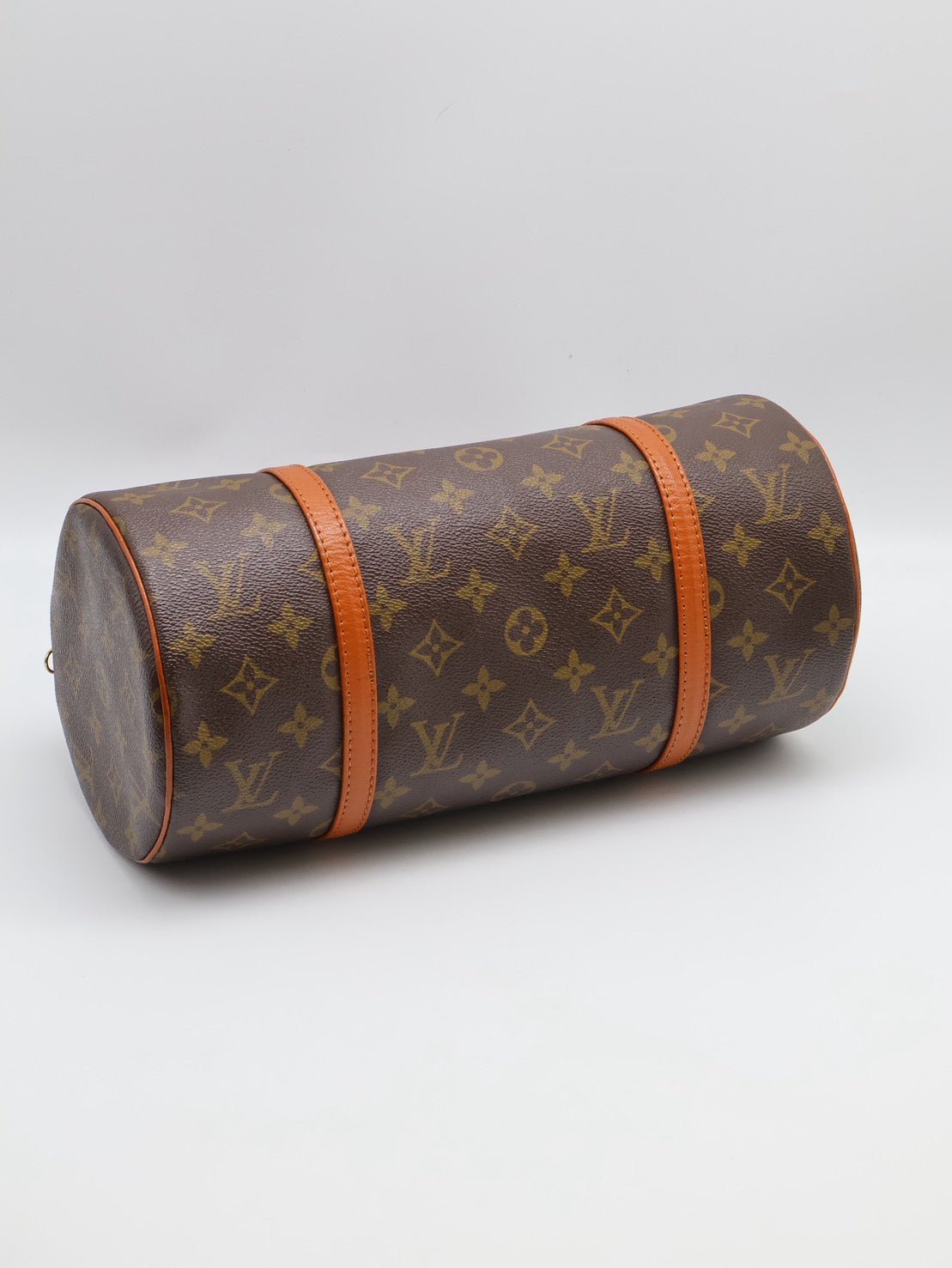 LOUIS VUITTON Papillon 30圓筒子母包 - 老花