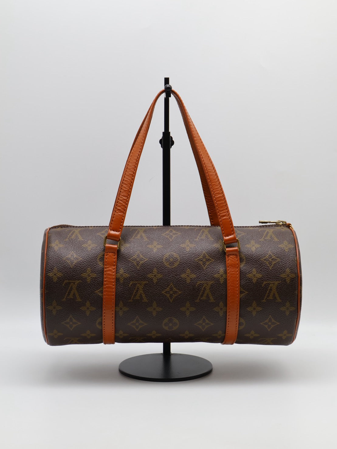 LOUIS VUITTON Papillon 30圓筒子母包 - 老花