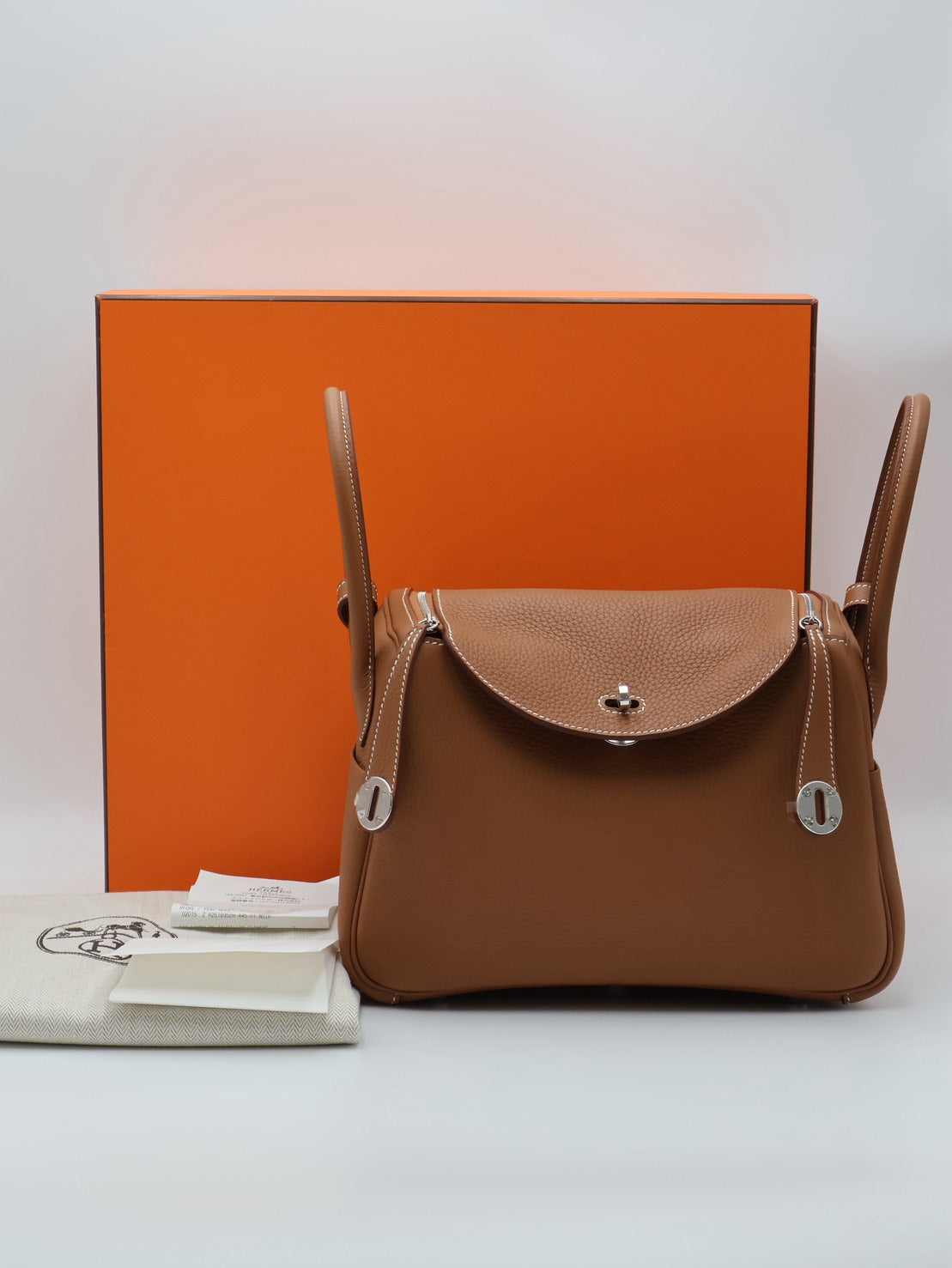 HERMES Lindy 26 - Gold 37 金棕銀 K