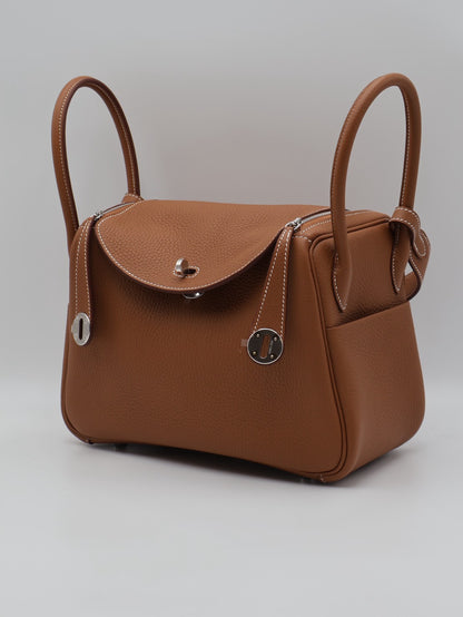 HERMES Lindy 26 - Gold 37 金棕銀 K
