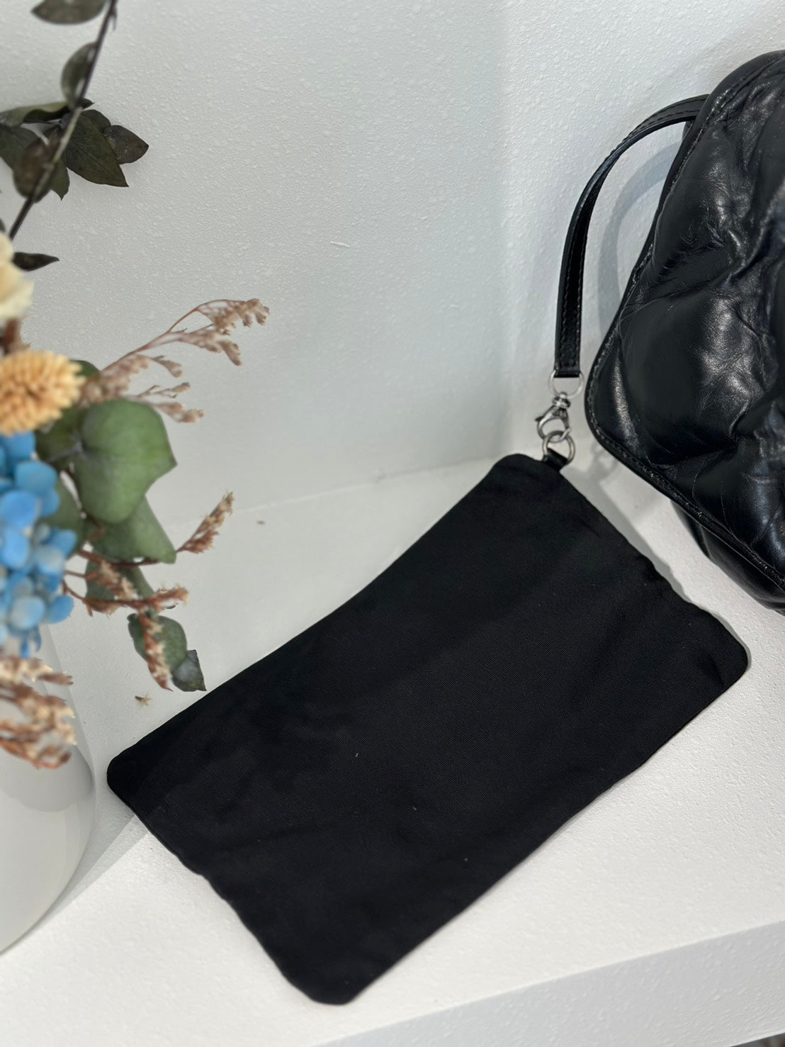 CHANEL 復古菱格紋泡泡包 - 黑銀23開