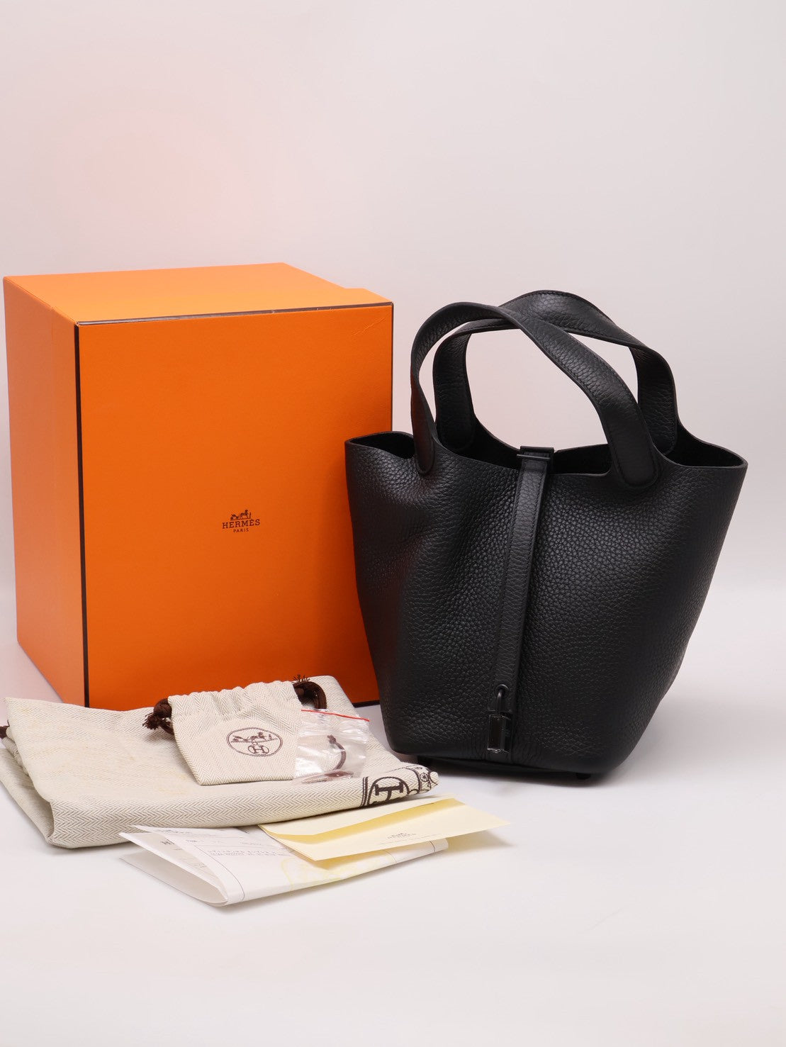HERMES Picotin 18 - So Black Z