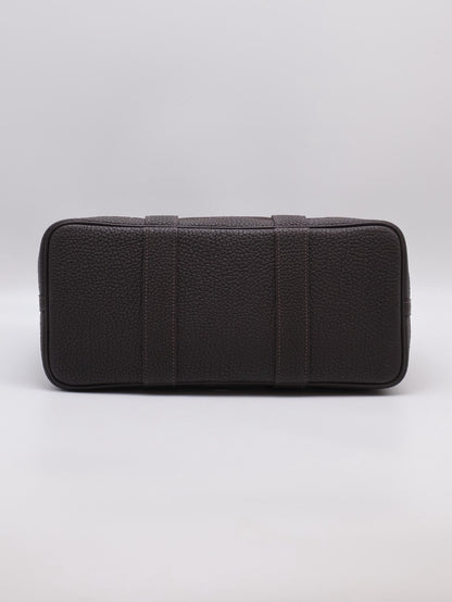 HERMES Garden Party 30 - Bai Brun T3 帆布棗棕色 G