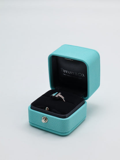Tiffany&Co Wire 鑽石及綠松石線圈戒指 - 0.07carat