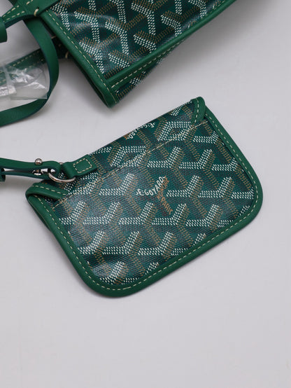 GOYARD 新版Anjou Mini Tote - 綠