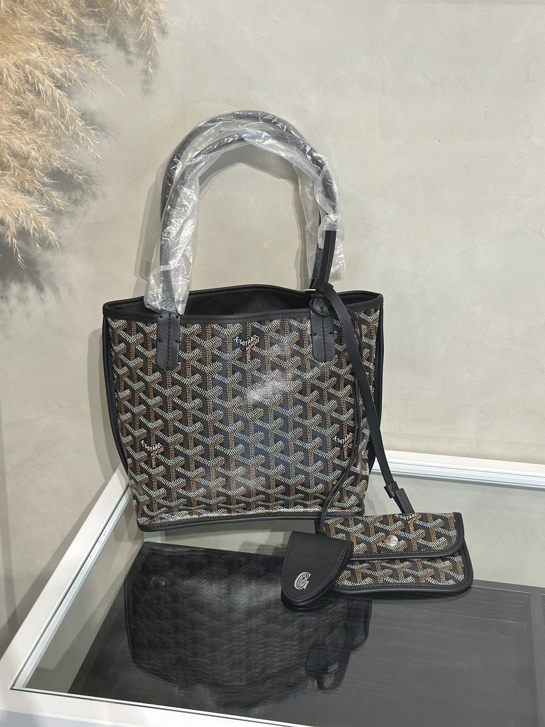 GOYARD 新版Anjou Mini Tote - 黑