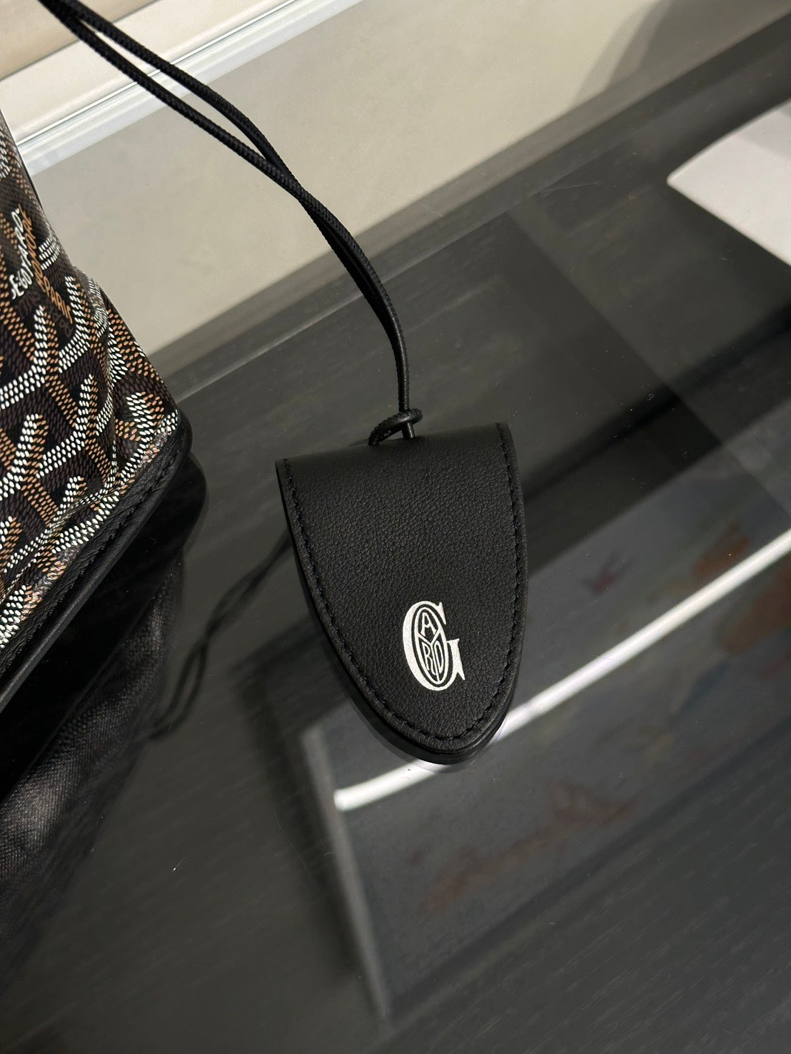 GOYARD 新版Anjou Mini Tote - 黑