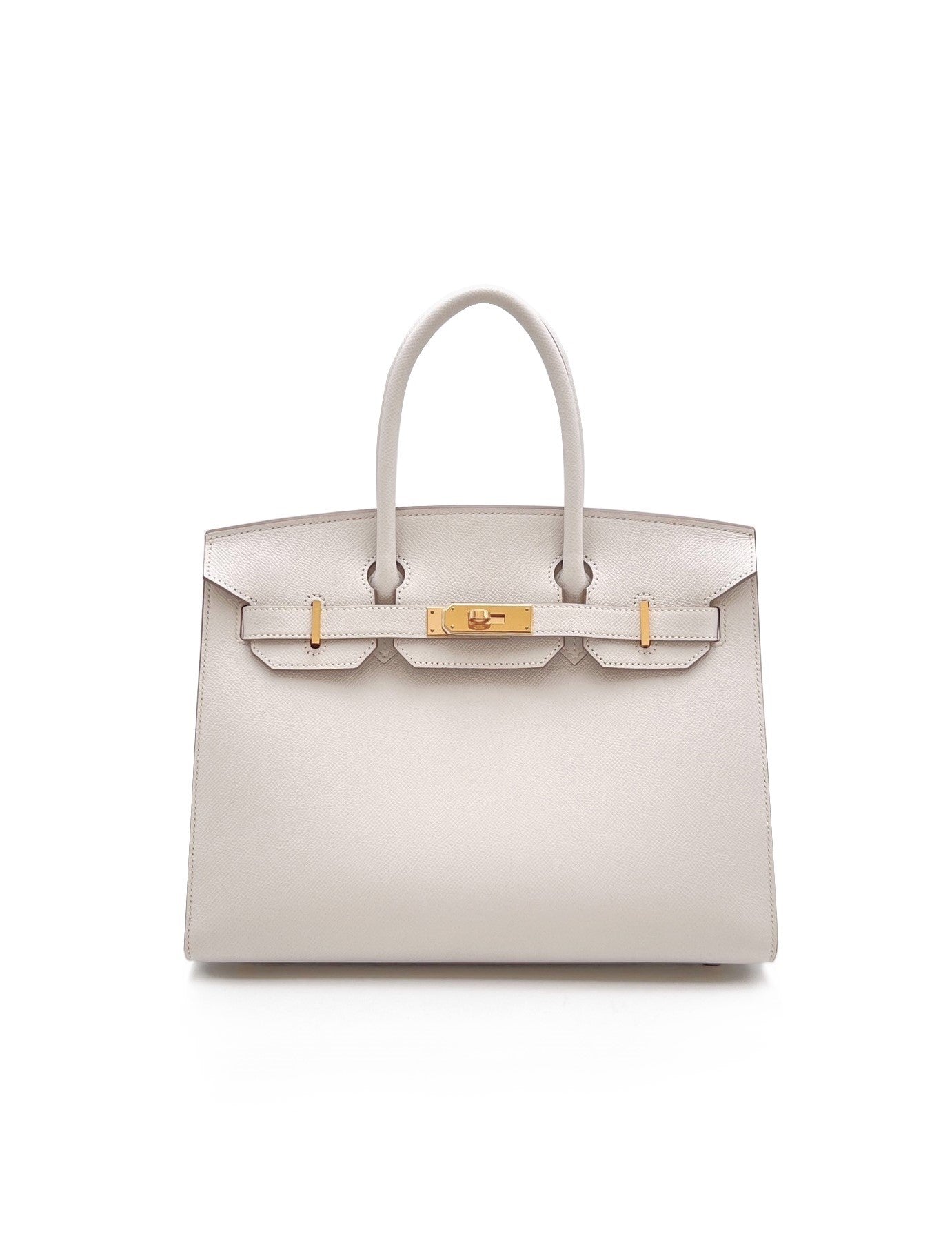 HERMES Birkin 30 - 奶灰白金 B