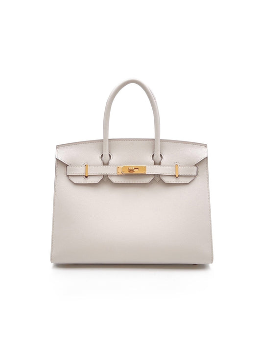 HERMES Birkin 30 - 奶灰白金 B