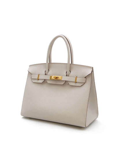 HERMES Birkin 30 - 奶灰白金 B