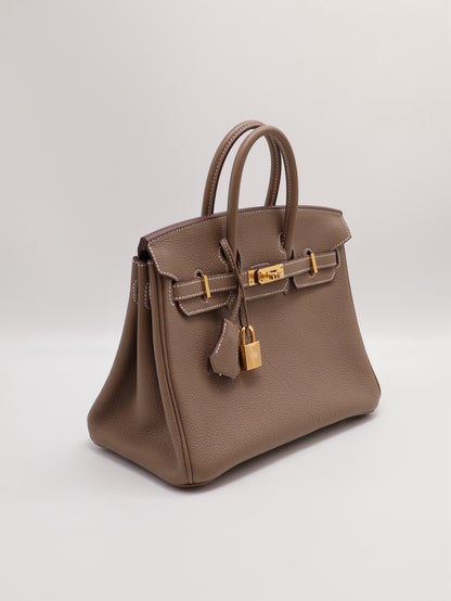 HERMES Birkin 25 - 灰金 D