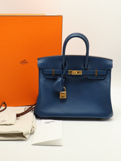 HERMES Birkin 25 - 深邃藍金 Y