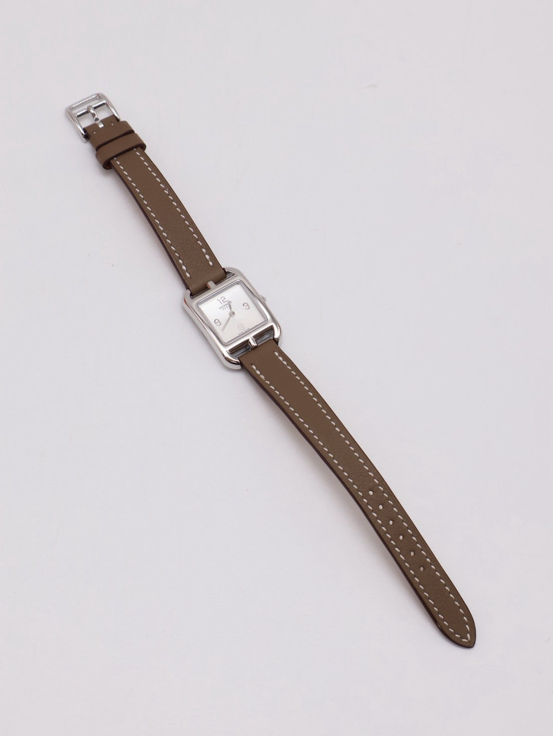 HERMES Cape Cod腕錶 - 27 大象灰銀 K