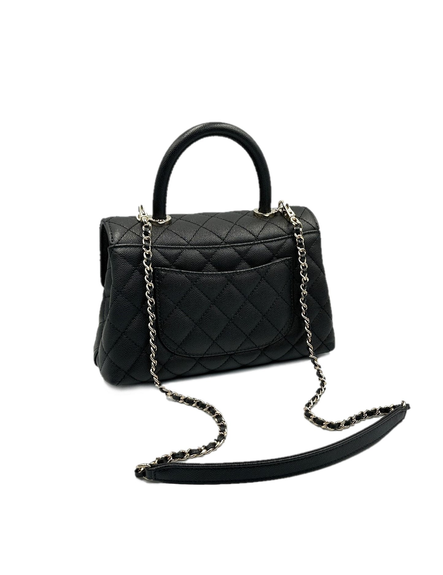 CHANEL Coco handle - 黑淡金