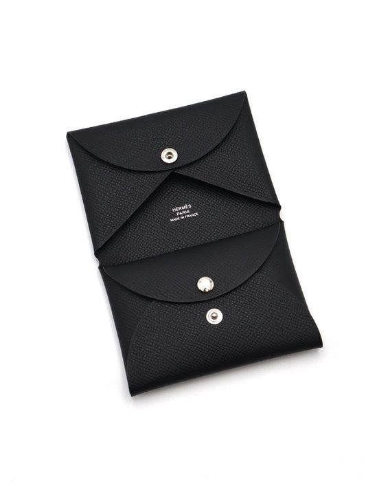 HERMES Calvi Duo - Noir 89 黑 G