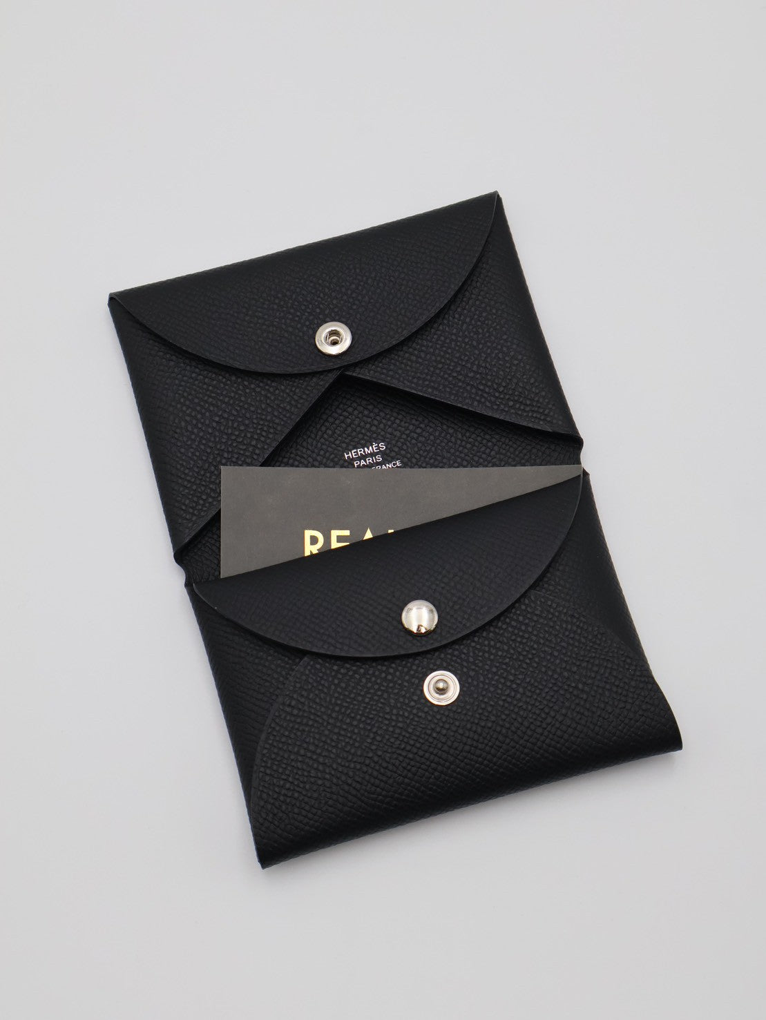 HERMES Calvi Duo - Noir 89 黑 G