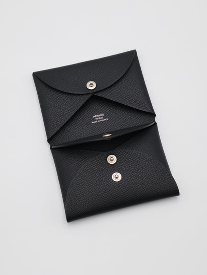 HERMES Calvi Duo - Noir 89 黑 G
