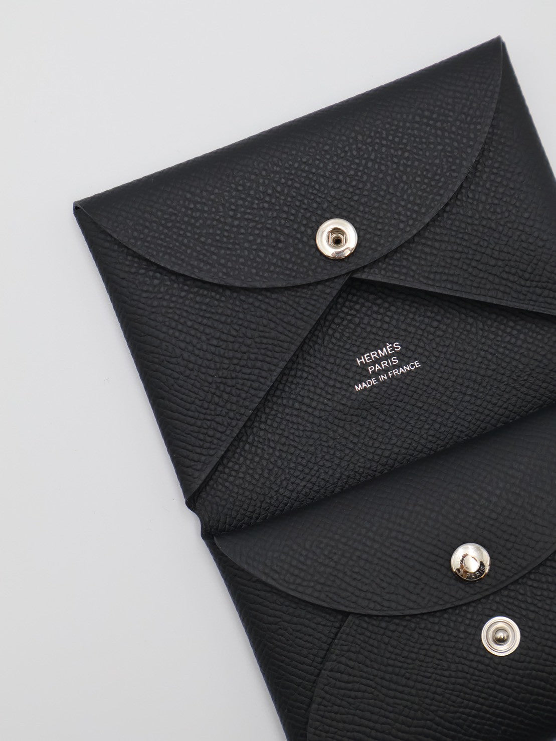 HERMES Calvi Duo - Noir 89 黑 G