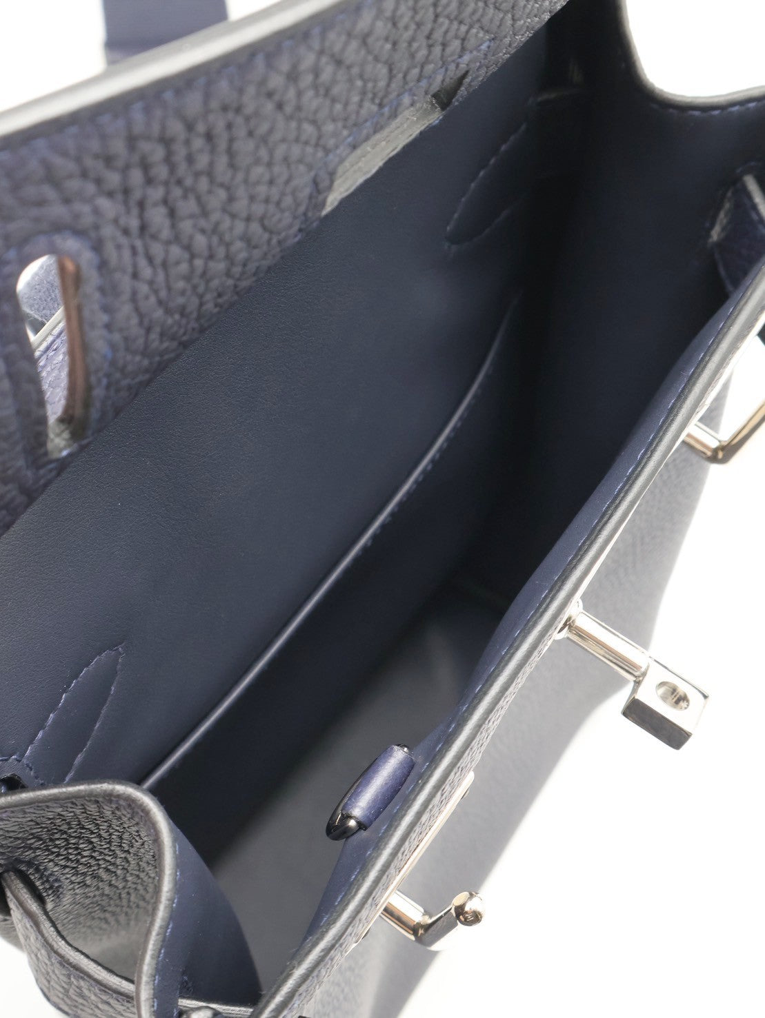 HERMES Hac a dos小號 - 午夜藍銀