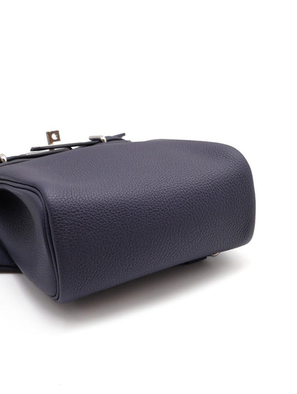 HERMES Hac a dos小號 - 午夜藍銀