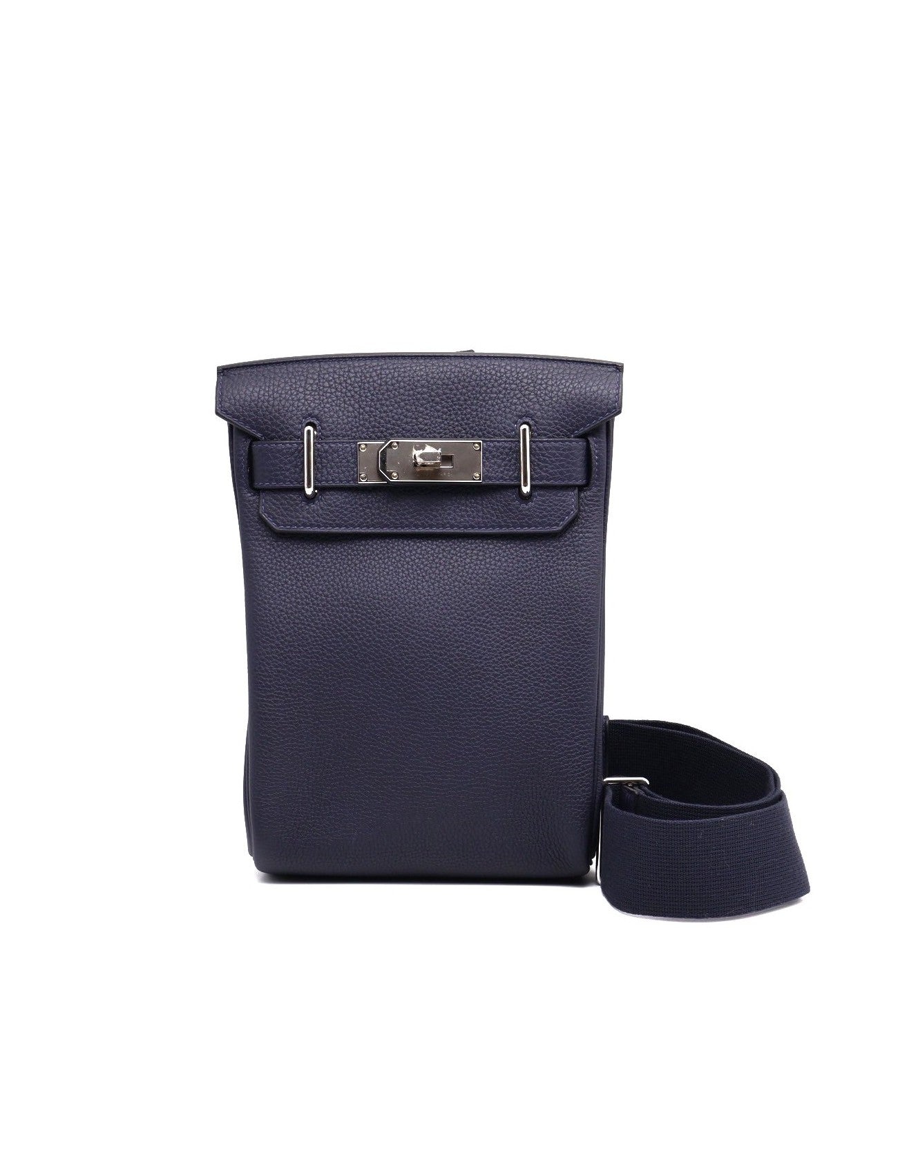 HERMES Hac a dos小號 - 午夜藍銀