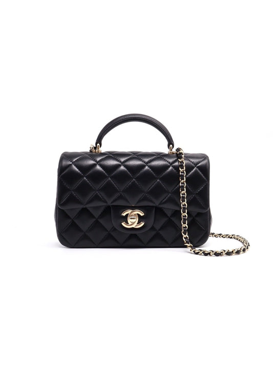 CHANEL Handle mini CF20 - 黑金