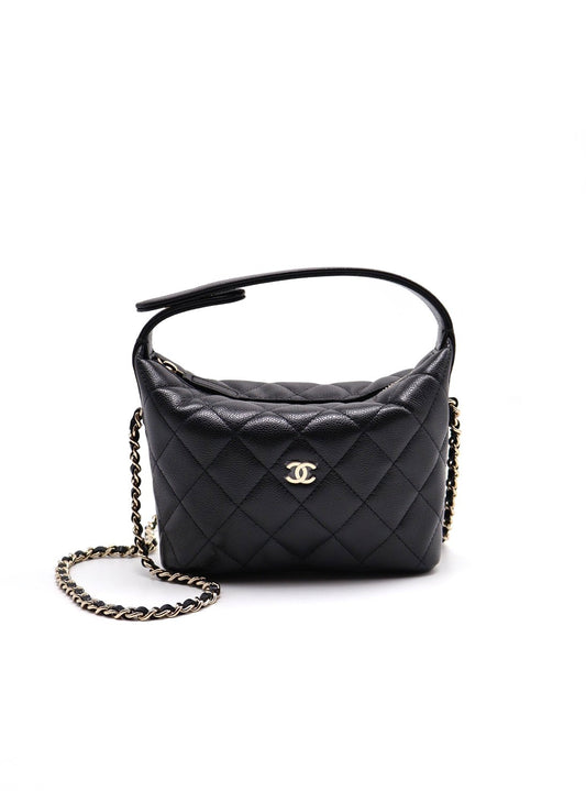 CHANEL Hobo飯盒包 - 黑金