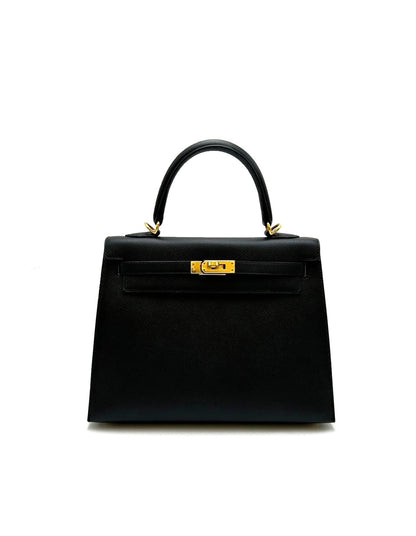 HERMES Kelly 25 - 黑金 Y