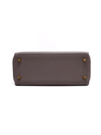 HERMES Kelly 25 - 錫器灰金