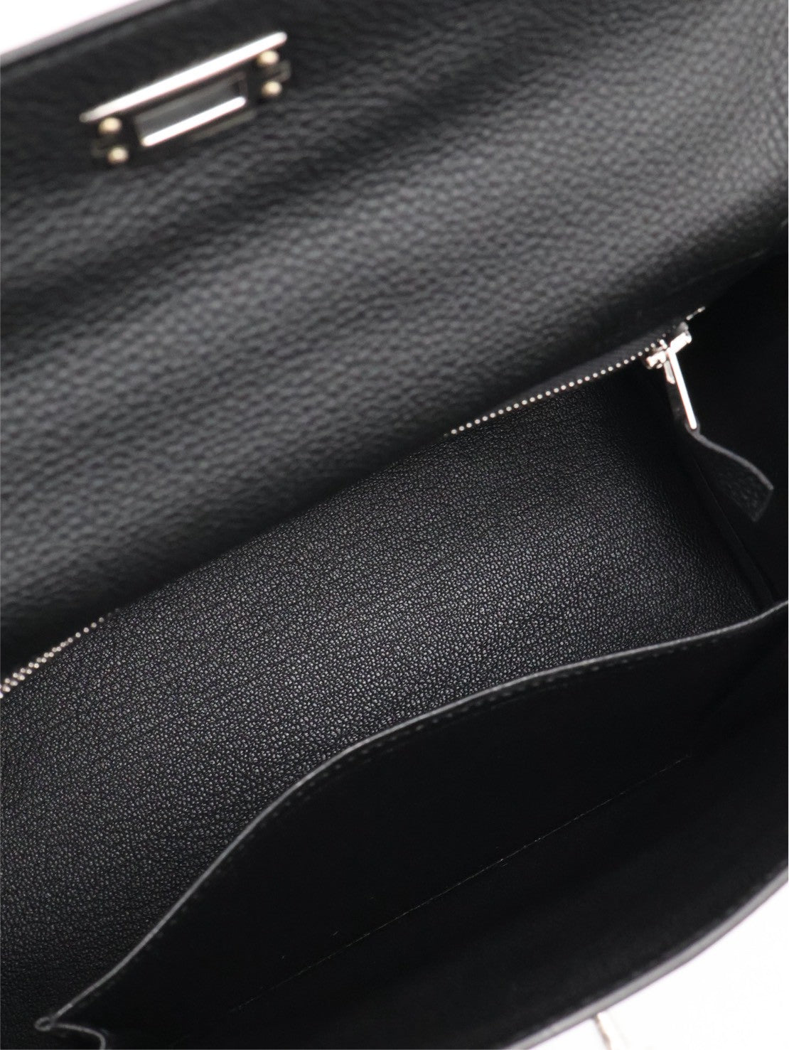 HERMES Kelly 25 - Noir 89 黑銀 G