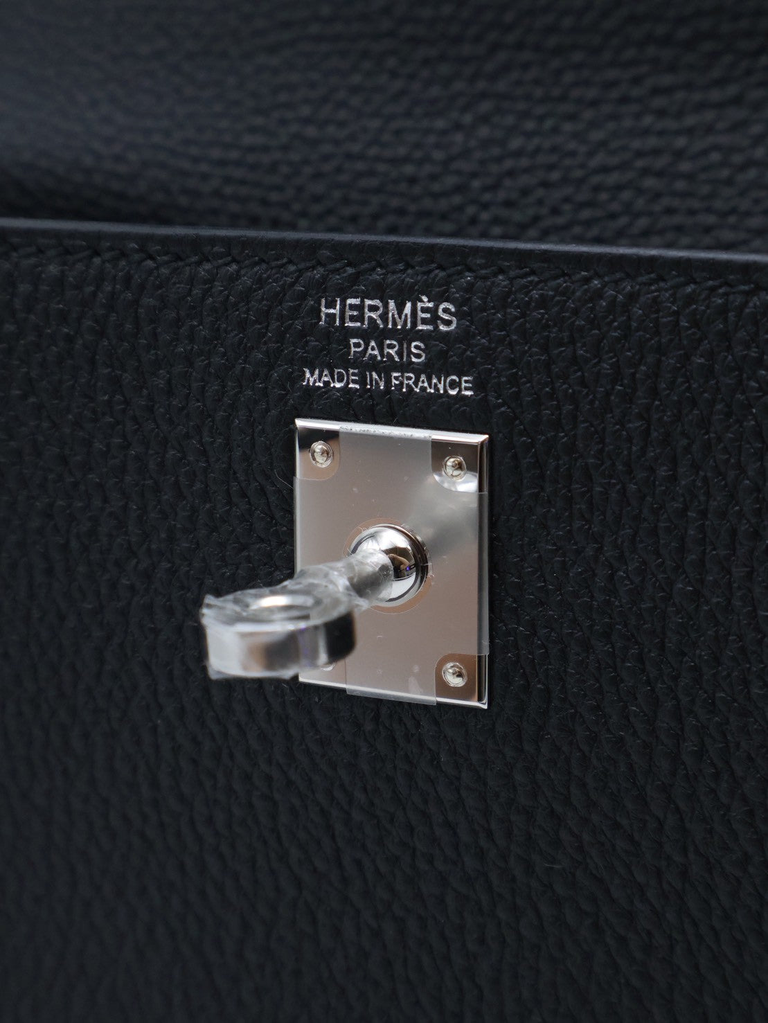 HERMES Kelly 25 - Noir 89 黑銀 G