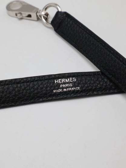 HERMES Kelly 25 - Noir 89 黑銀 G