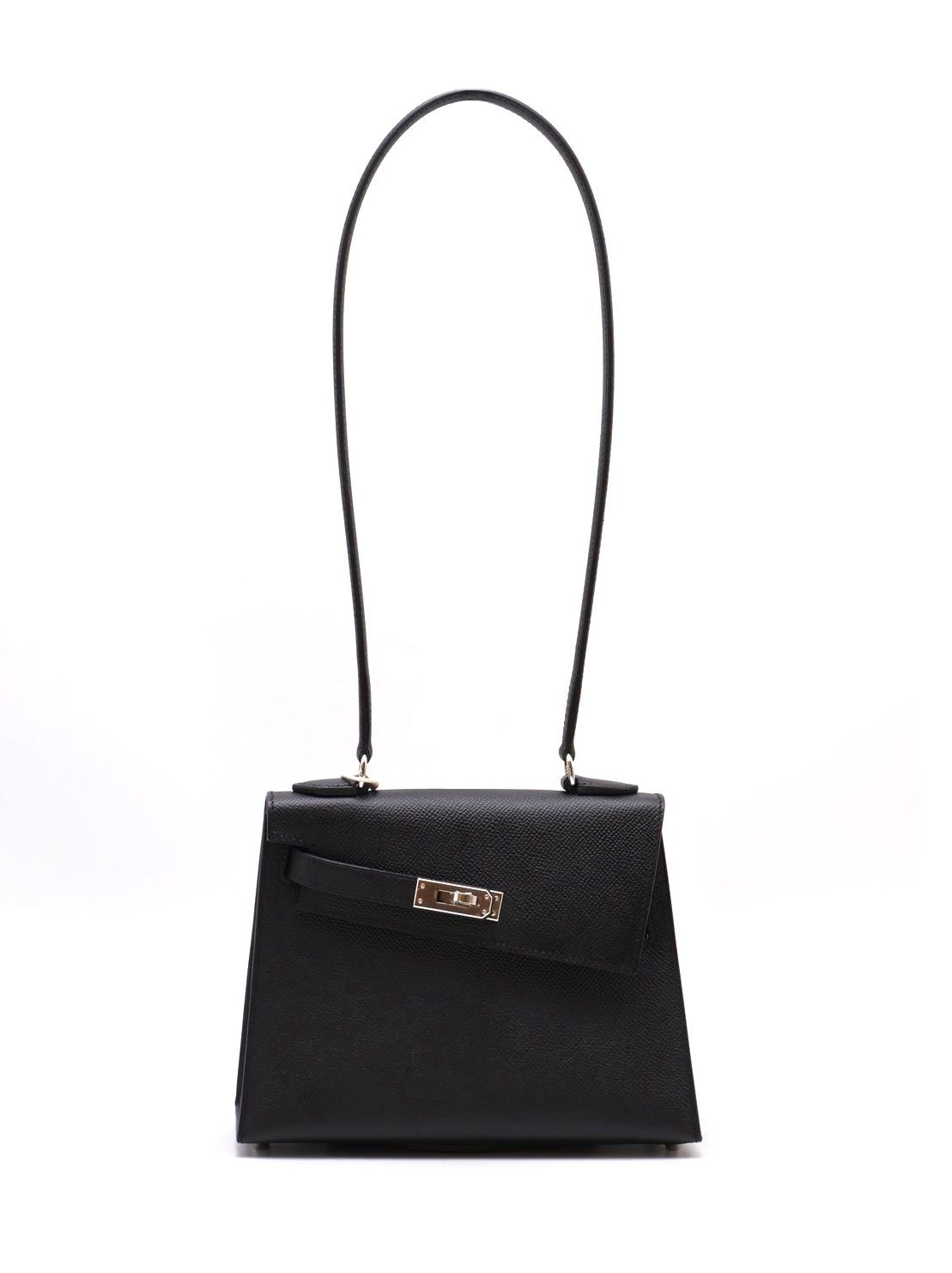 HERMES Kelly En Desordre 20 - Noir 89 黑銀 W