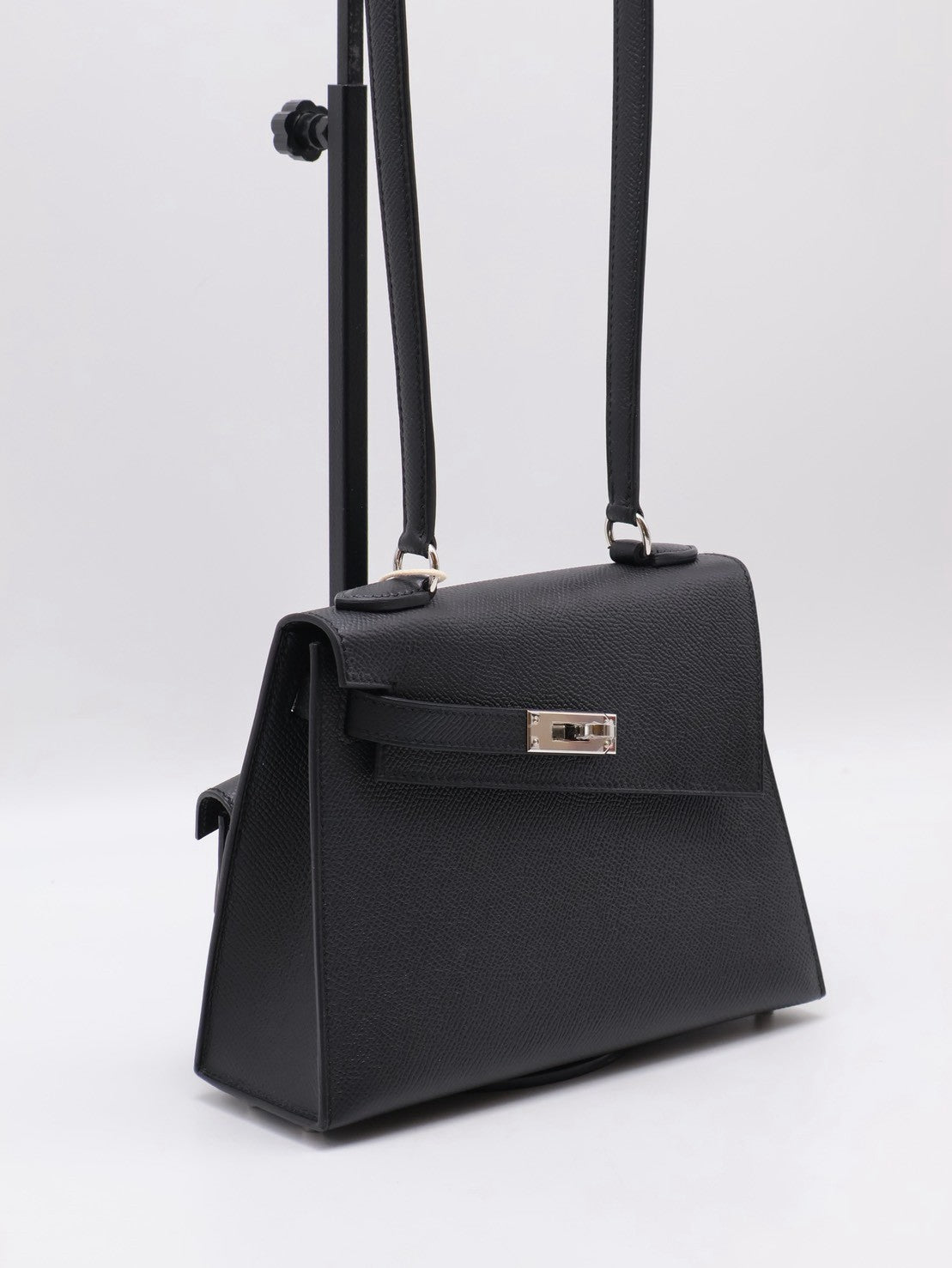HERMES Kelly En Desordre 20 - Noir 89 黑銀 W
