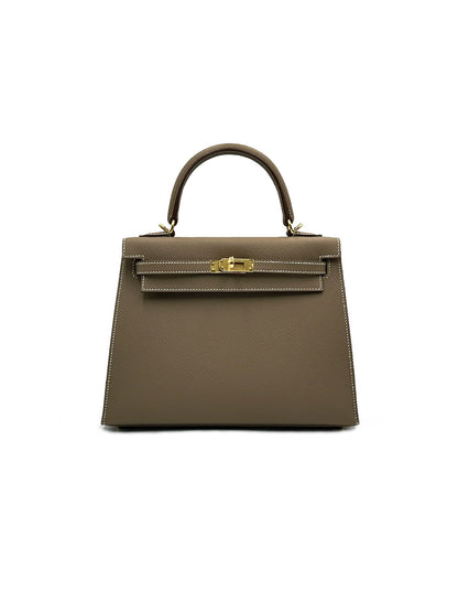 HERMES Kelly 25 - 灰金