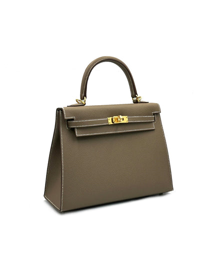 HERMES Kelly 25 - 灰金