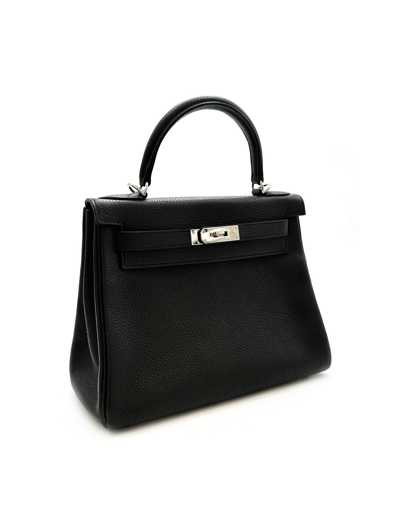 HERMES Kelly 28 - 黑銀 X