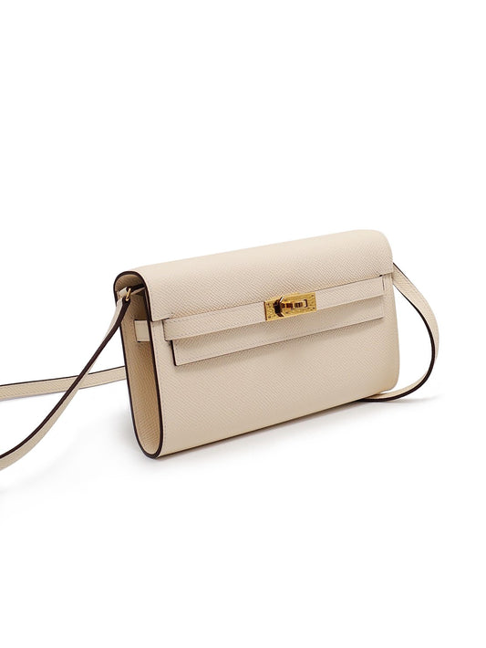HERMES Kelly to go  - 奶昔白金 W