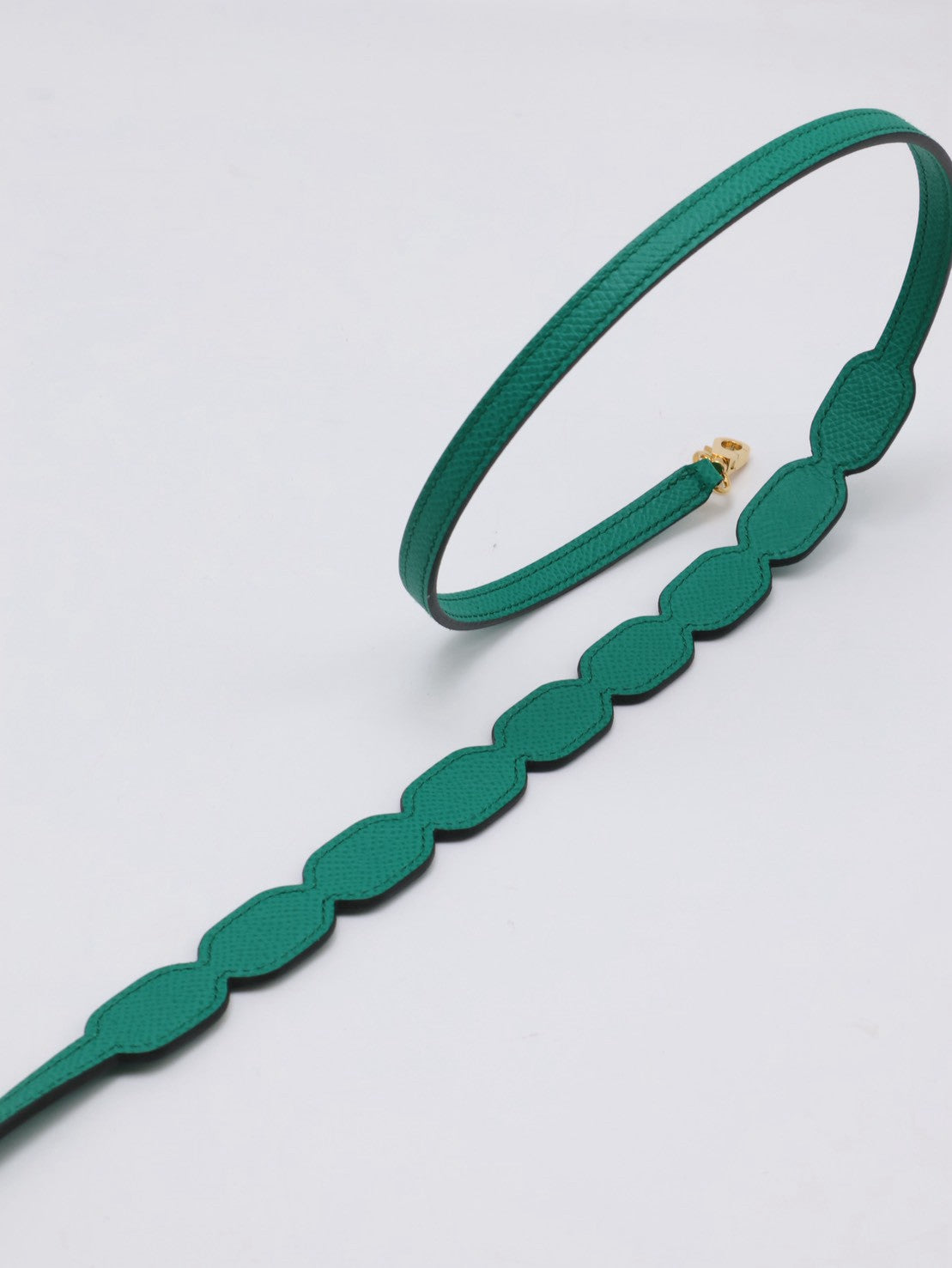 HERMES Mini Kelly ll - Vert Vertigo U4 絲絨綠金 Z