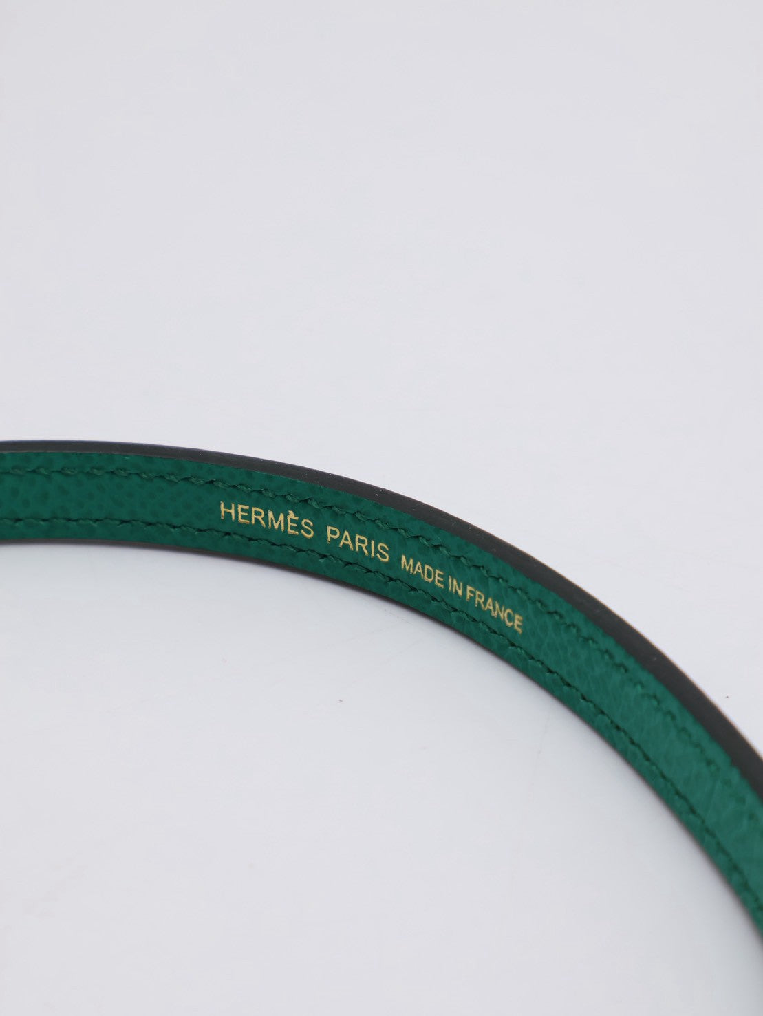 HERMES Mini Kelly ll - Vert Vertigo U4 絲絨綠金 Z