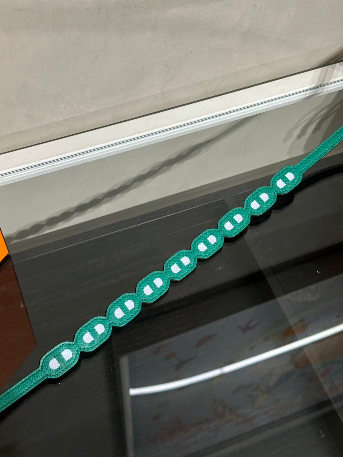 HERMES Mini Kelly ll - Vert Vertigo U4 絲絨綠金 Z