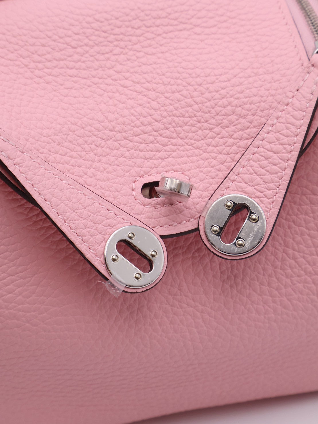 HERMES Mini Lindy ll - Rose Sakure 3Q 櫻花粉銀 K