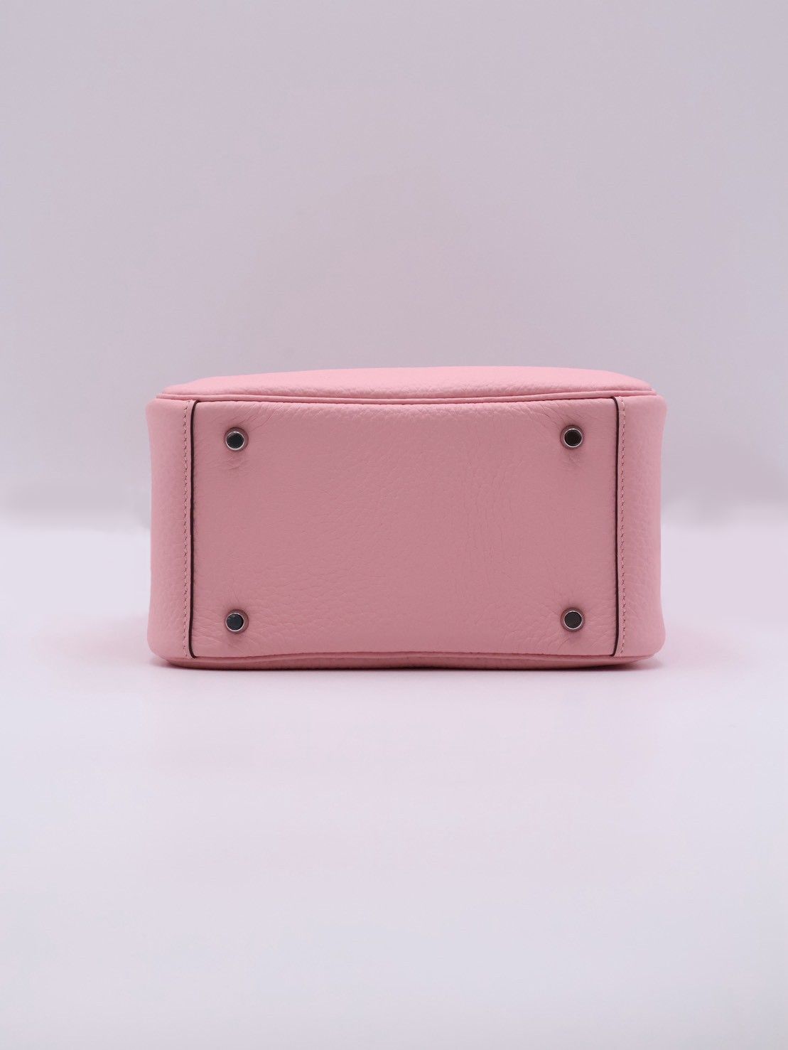 HERMES Mini Lindy ll - Rose Sakure 3Q 櫻花粉銀 K