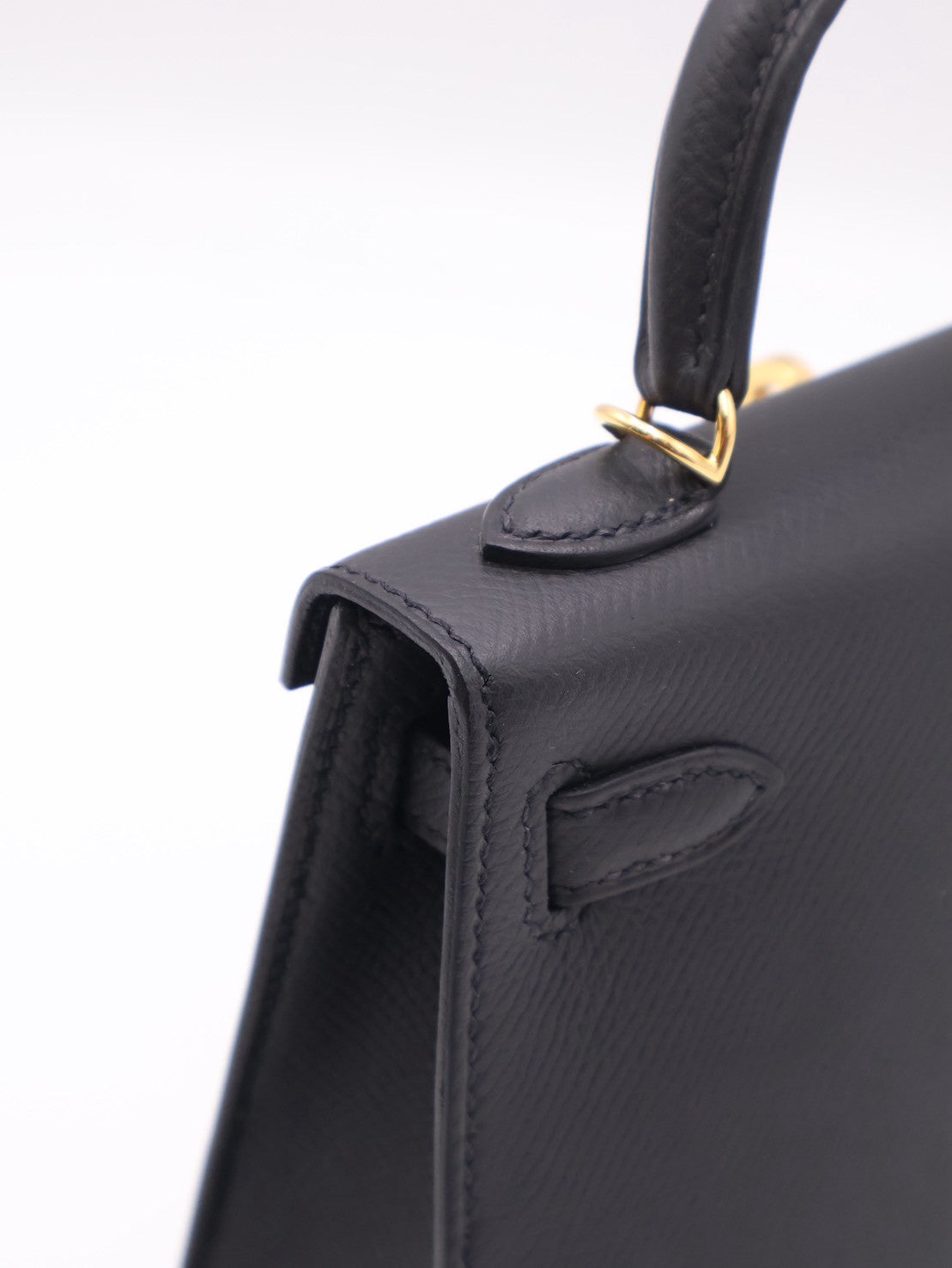 HERMES Mini Kelly ll - Noir 89 黑金 B