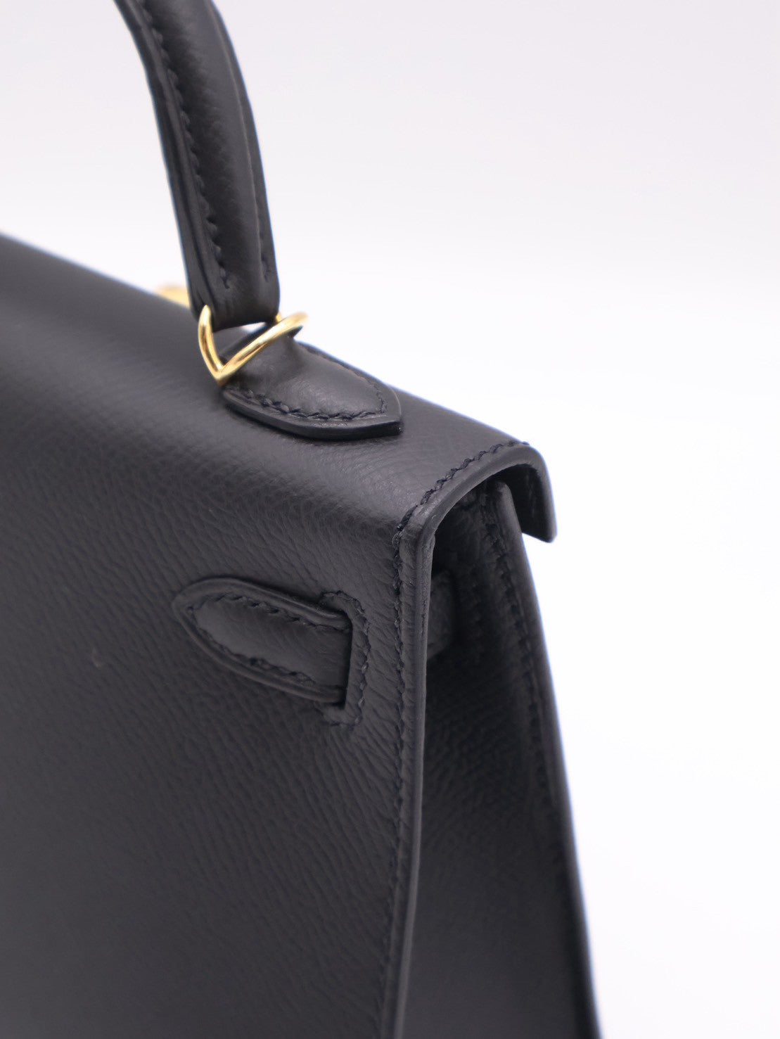 HERMES Mini Kelly ll - Noir 89 黑金 B